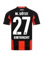 Moški Nogometna dresi replika Eintracht Frankfurt Mario Gotze #27 Domači 2025-26 Kratek rokav Moški Nogometna dresi replika Eintracht Frankfurt Mario Gotze #27 Domači 2025-26 Kratek rokav